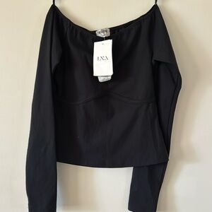 NWT - LNA - Brio off the shoulder top - size small